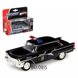 Машина металлическая «Милиция», масштаб 1:48, инерция