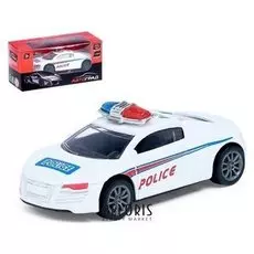 Машина металлическая Полиция масштаб 1:50 инерция