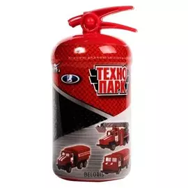 Машина металлическая «Пожарная техника» в огнетушителе