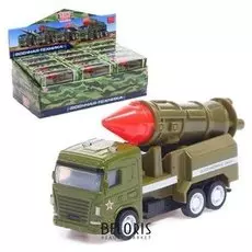 Машина металлическая «Ракетница», 8,5 см, инерционная