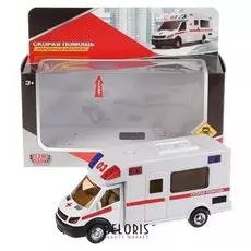 Машина металлическая «Скорая помощь» 17 см