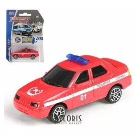 Машина металлическая «Спецслужбы», масштаб 1:64, световые и звуковые эффекты