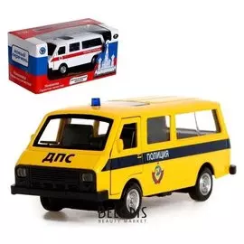 Машина металлическая «Спецслужбы», открываются двери, инерция, световые и звуковые эффекты