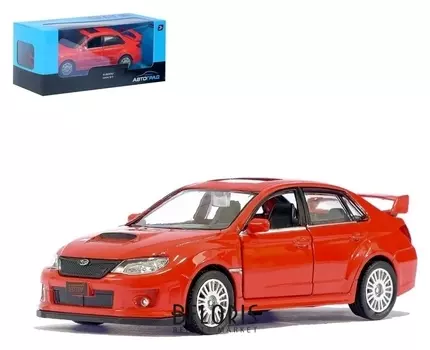 Машина металлическая Subaru Wrx Sti