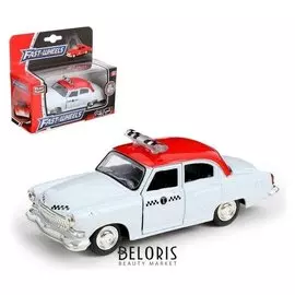 Машина металлическая «Такси», масштаб 1:43, инерция