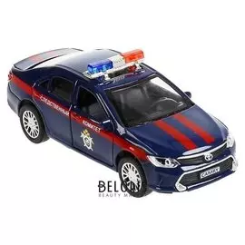 Машина металлическая «Toyota Camry. следственный комитет», 12 см, инерция, световые и звуковые эффекты, цвет синий