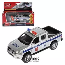Машина металлическая «Toyota Hilux. Полиция» 12 см