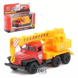 Машина металлическая «Урал Кран» 12 см