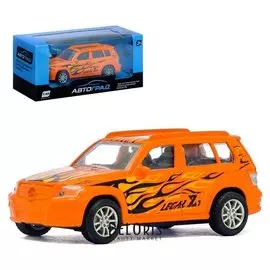 Машина металлическая Внедорожник масштаб 1:43 инерция