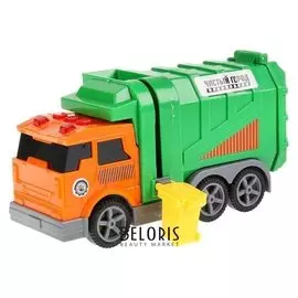 Машина «Мусоровоз», 17 см, световые и звуковые эффекты, подвижный элемент
