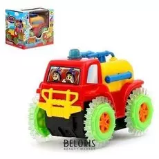 Машина-перевёртыш «Пожарная охрана» работает от батареек