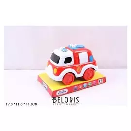 Машина пожарная инерционная со светом и звуком