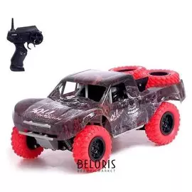 Машина радиоуправляемая Short Course, 1:20, 4WD полный привод, работает от аккумулятора, цвет красный