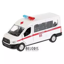 Машина «Скорая Ford Transit», 12 см