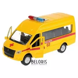 Машина «Скорая ГАЗ Газель next» 12 см