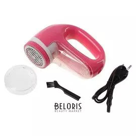 Машинка для удаления катышков Luazon Luk-06, 220 В, акб, с индикатором, розовая