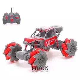 Машинка-конструктор Hyper Skidding, работает от аккумулятора, цвет красный