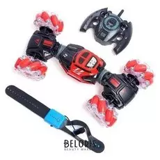 Машинка-перевертыш Hyper Skidding с управлением жестами, цвет красный