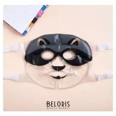 Маска для лица гелевая «Енот»