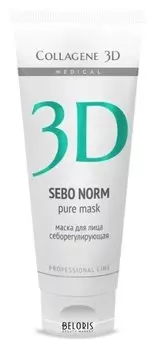 Профессиональная себорегулирующая маска для лица "Sebo norm"