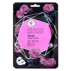 Маска для лица Mi-ri-ne с ледниковой водой "Роза и женьшень" 25 г