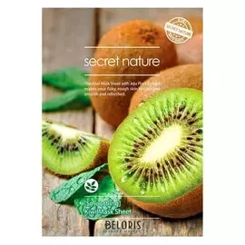 Маска для лица тканевая с киви Smoothing Kiwi Mask Sheet
