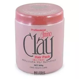 Маска для поврежденных волос с аминокислотами и глиной Hair Pack