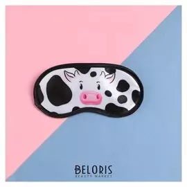 Маска для сна "Бычок" 19,2*9,4см