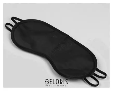 Маска для сна, двойная резинка, 18 × 8,5 см