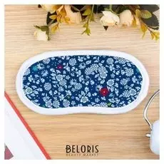 Маска для сна "Огурцы на темно синем"