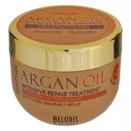 Маска для волос интенсивная восстанавливающая увлажняющая с маслом арганы (Объем 500 мл)