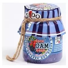 Маска-джем для лица Sendo "Смородина-черника-ежевика", 70 мл