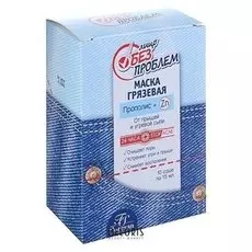 Маска грязевая с прополисом от прыщей и угревой сыпи «Лицо без проблем», 10 х15 мл