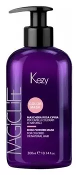 Маска Пудра для окрашенных или натуральных волос Magic Life Rose Powder Mask