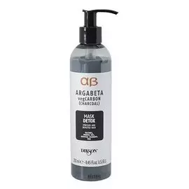 Маска с растительным углем, маслами Лаванды и Иланг-иланга для волос подверженных стрессу Mask Detox (Объем 250 мл)