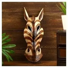 Маска "Тёмная зебра"