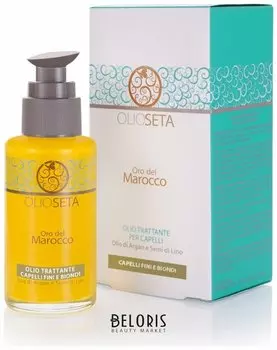 Масло блонд-уход с маслом арганы и маслом семян льна (Объем 100 мл)