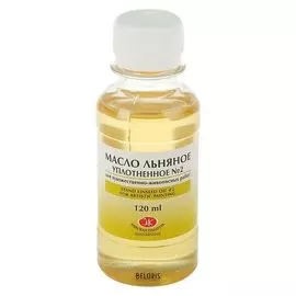 Масло льняное, зхк, 120 мл, уплотнённое