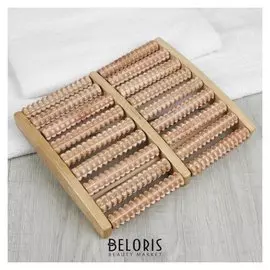 Массажёр «Барабаны», 9 рядов, деревянный