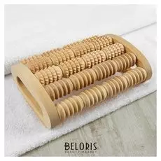 Массажёр для спины и стоп «Барабаны», деревянный, 5 комбинированных рядов