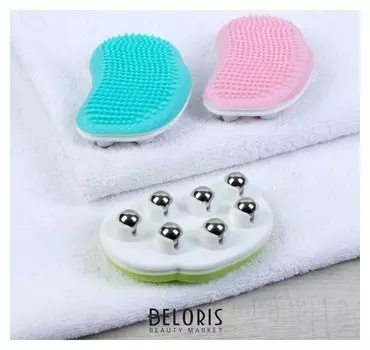 Массажёр двусторонний, универсальный, 7 магнитов