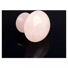 Массажёр - роллер, 3,7×4 см, розовый кварц