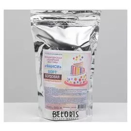 Мастика "Фанси" Soft, бордовая, 500 г