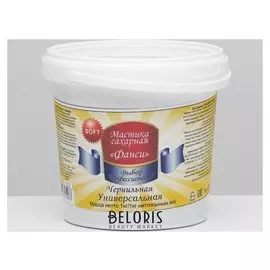 Мастика "Фанси" Soft, чернильная, 1 кг