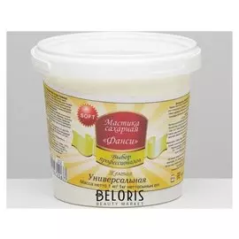 Мастика "Фанси" Soft, желтая, 1 кг