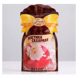 Мастика сахарная ванильная красная150 г