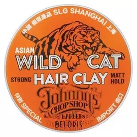 Матирующая глина для волос мужская Wild Cat Hair Sculpting Clay