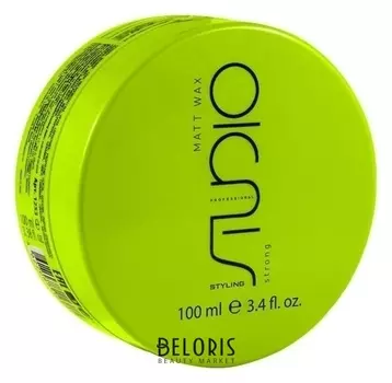 Матовый воск для укладки волос сильной фиксации «Matt Wax»