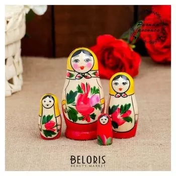 Матрешка "Семёновская", 4-х кукольная, высшая категория