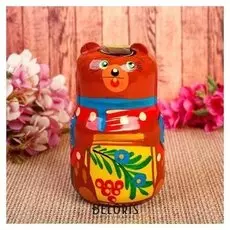 Матрёшка 4 в 1 "Три медведя"